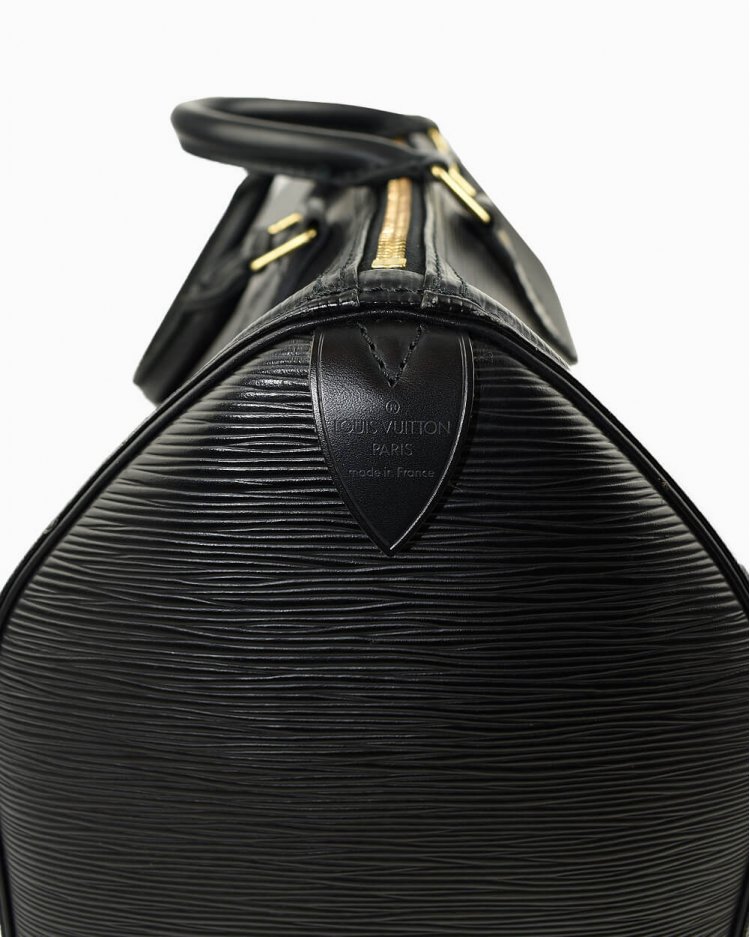 Bolsa Louis Vuitton original speedy Epi preta feminina